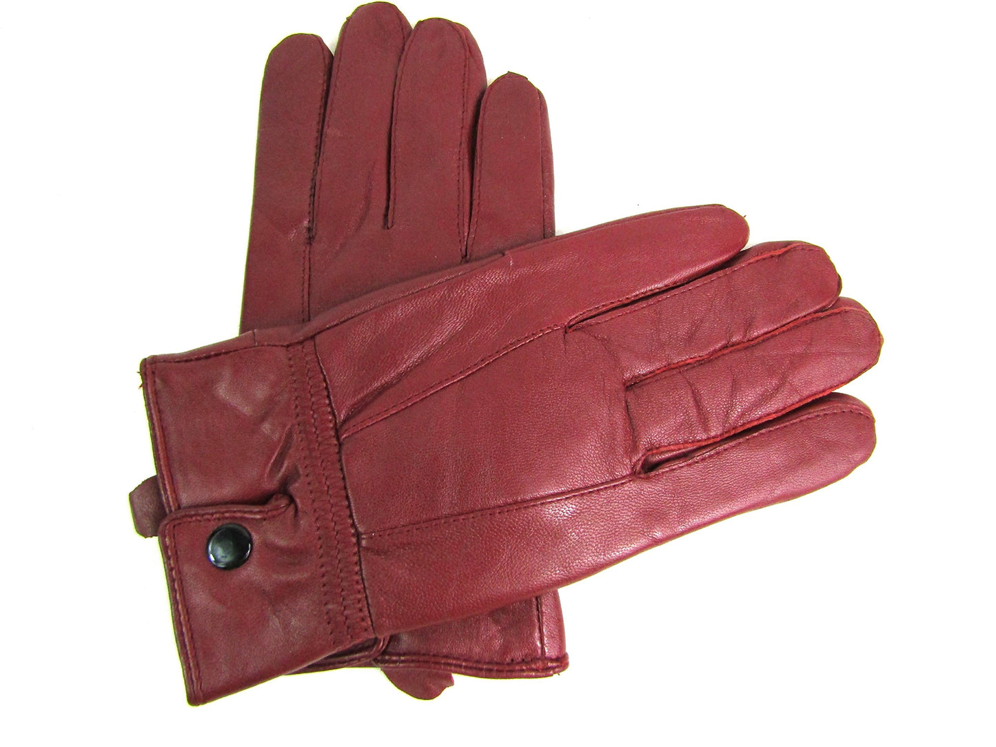 Womens Genuine Leather Gloves Fully Fleece Lined Winter Warm