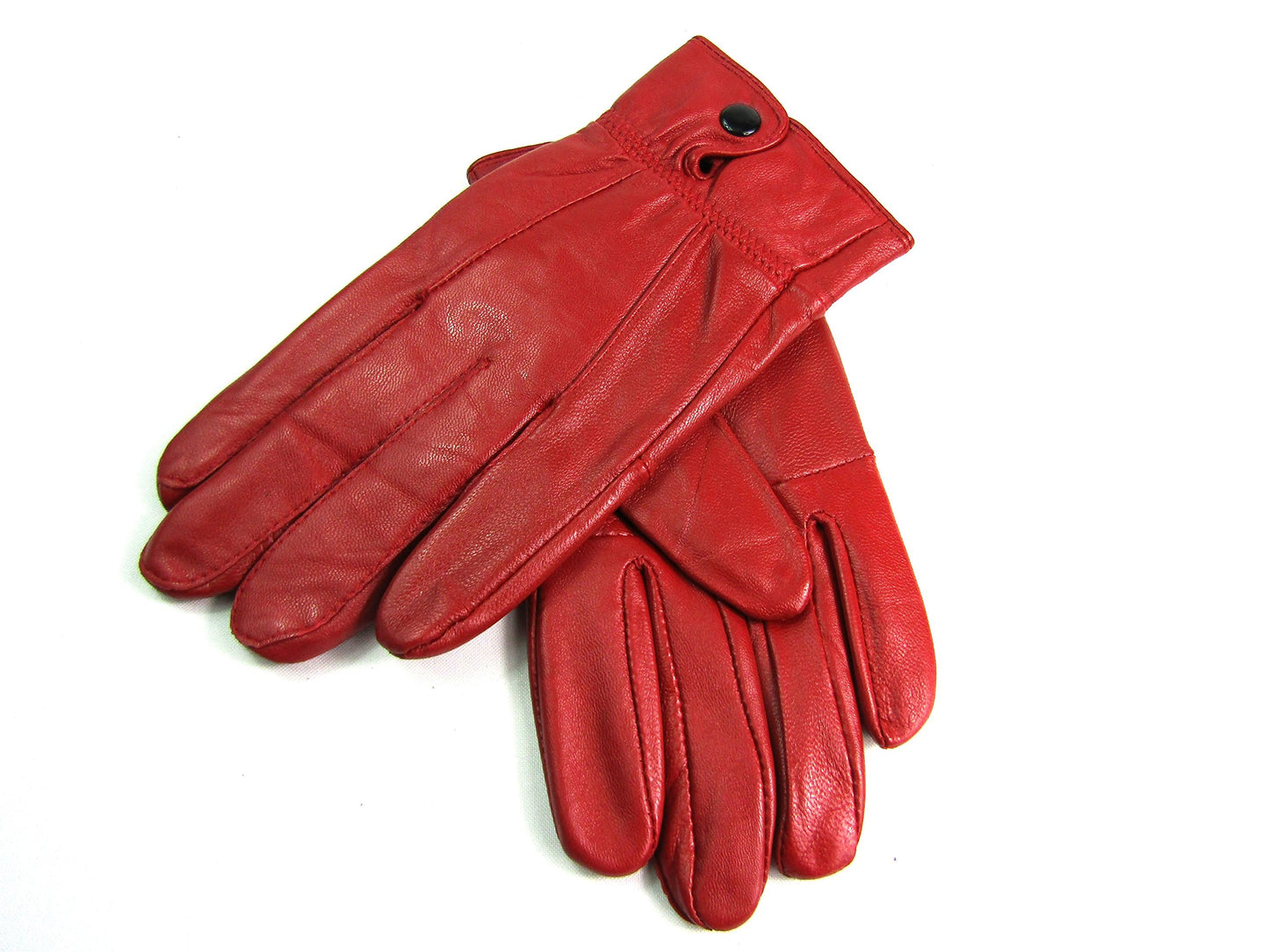 Womens Genuine Leather Gloves Fully Fleece Lined Winter Warm