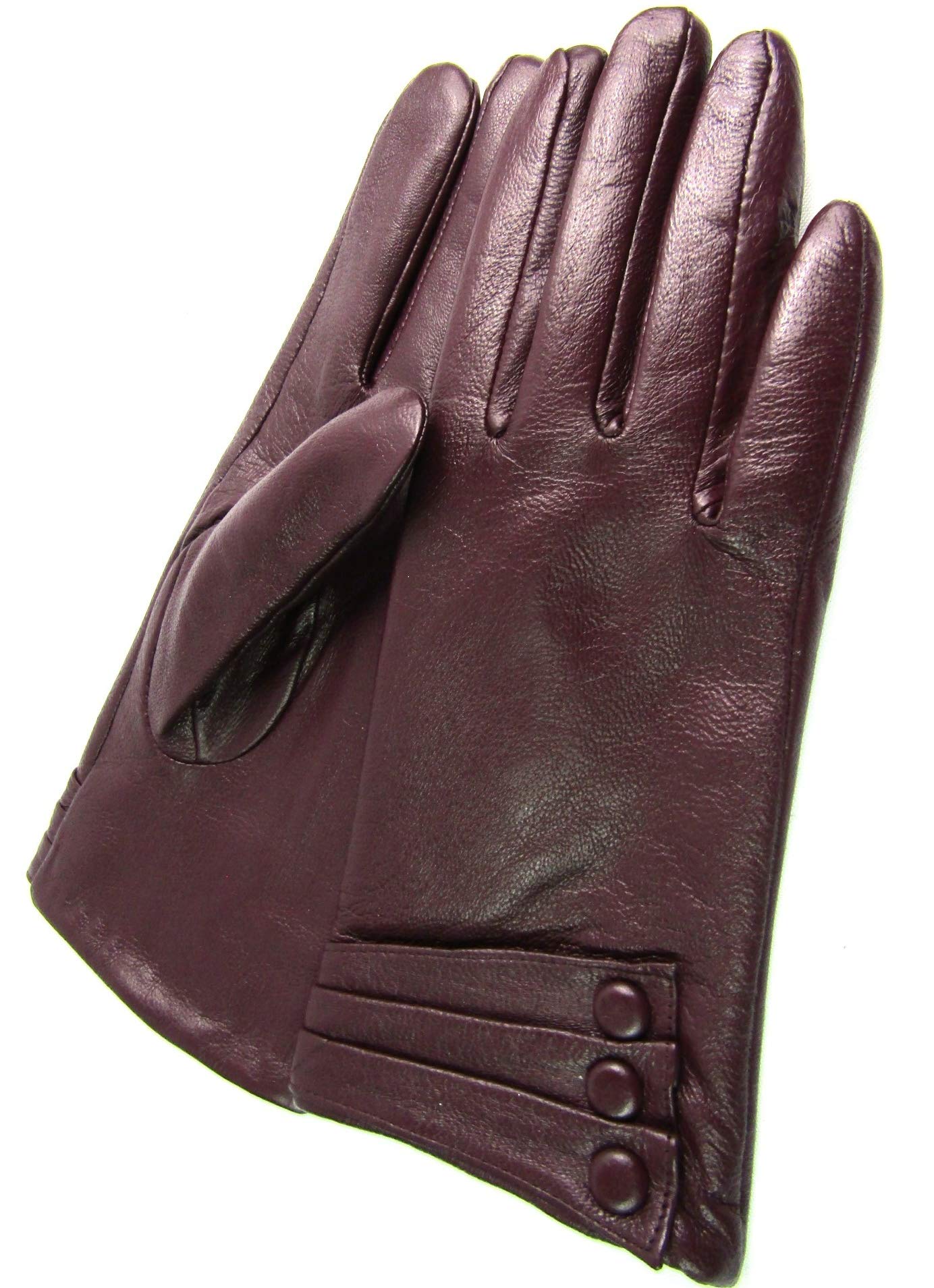 Womens Premium Genuine Leather Winter Gloves