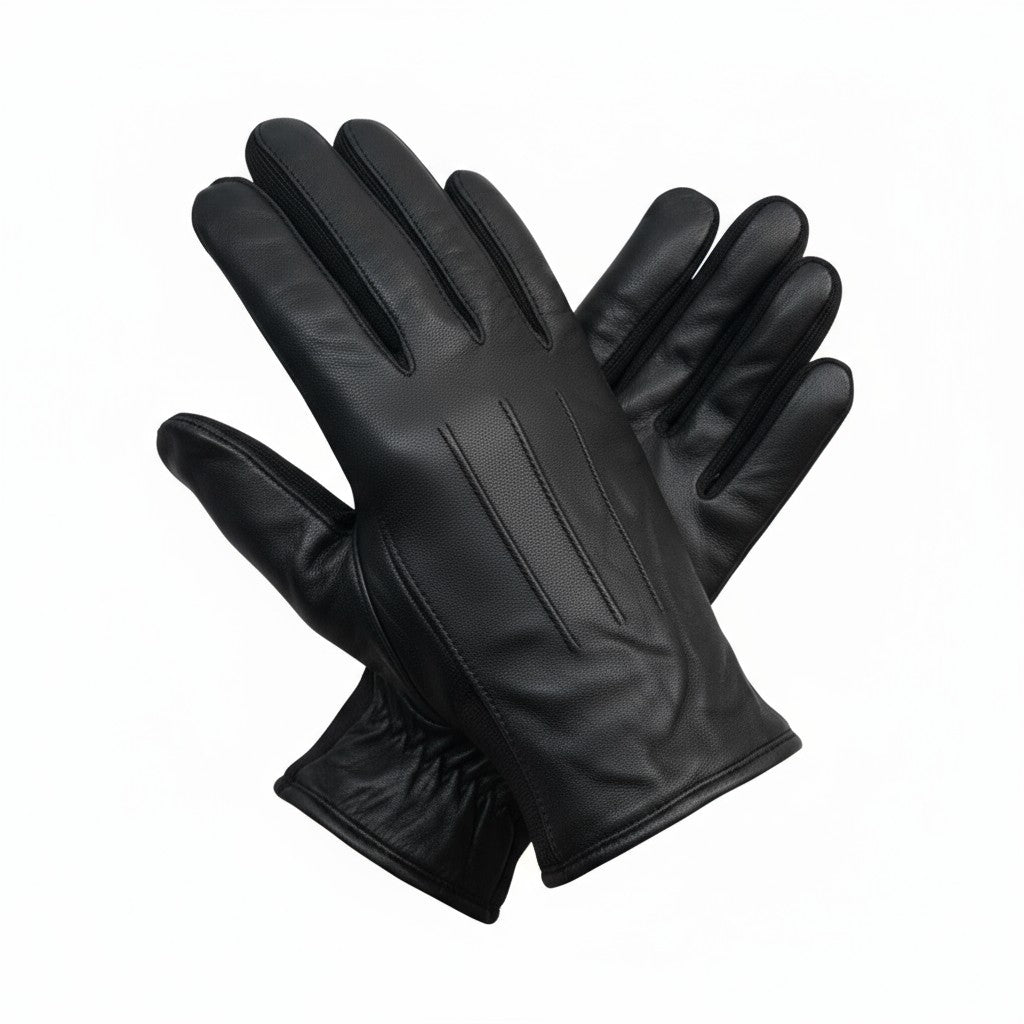 Womens Premium High Quality Real Soft Leather Gloves Fleece Fully Lined Driving