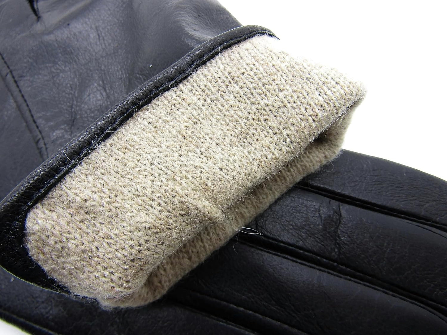 TheGloveHut Womens New Genuine Leather Cashmere Lined Winter Gloves Gift Boxed