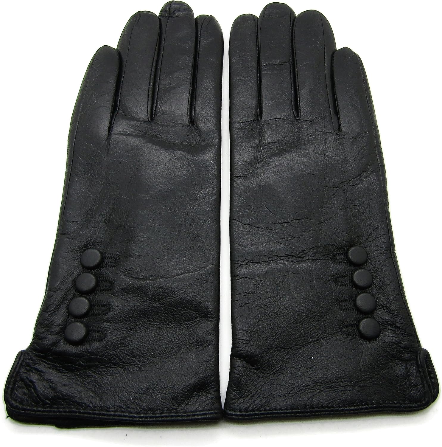 TheGloveHut Womens New Genuine Leather Cashmere Lined Winter Gloves Gift Boxed