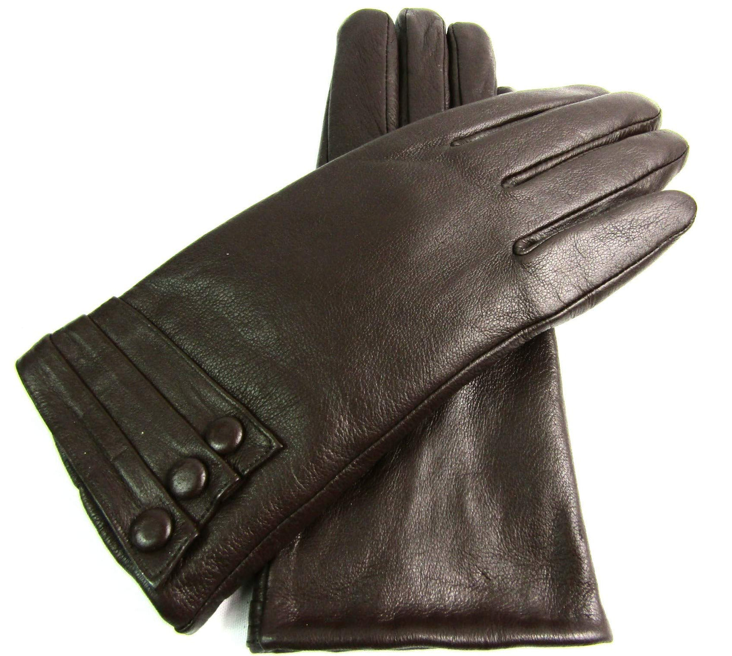 Womens Premium Genuine Leather Winter Gloves