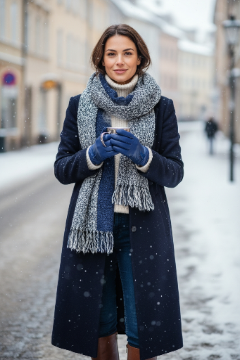 Womens Premium Quality Genuine Soft Leather Gloves Fully Lined Warm Winter Warm