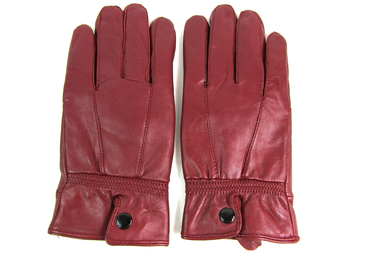 Womens Genuine Leather Gloves Fully Fleece Lined Winter Warm