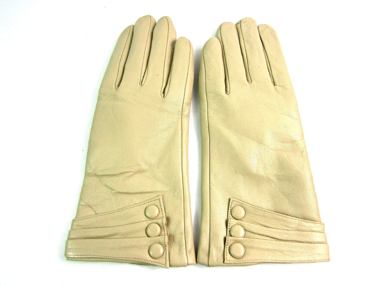 Womens Premium Genuine Leather Winter Gloves