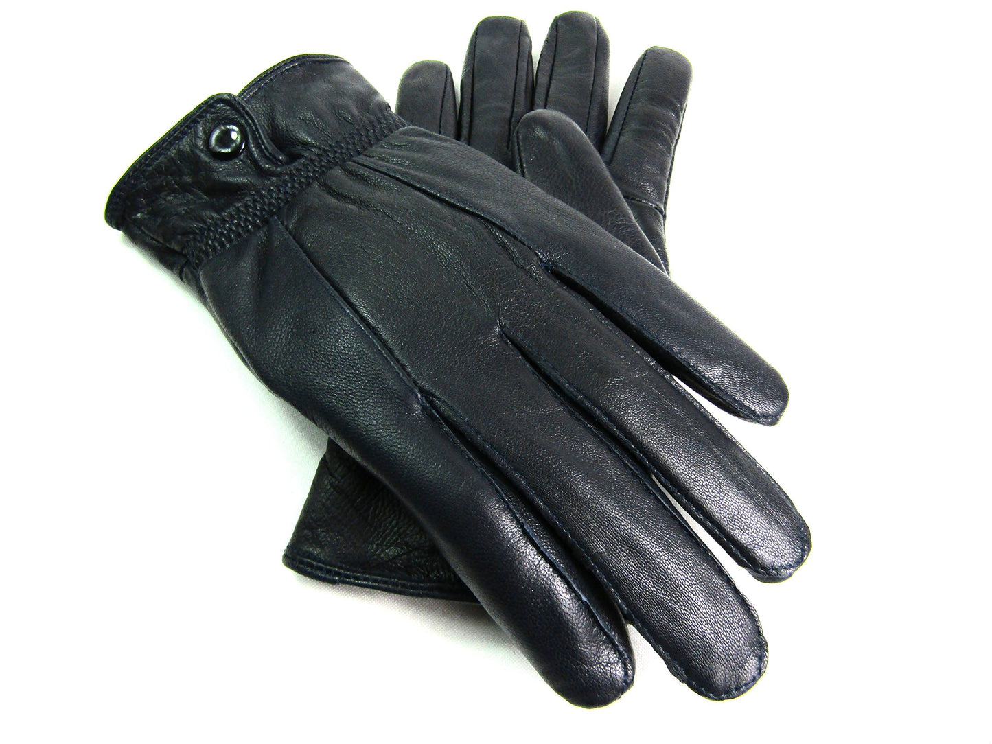 Womens Genuine Leather Gloves Fully Fleece Lined Winter Warm