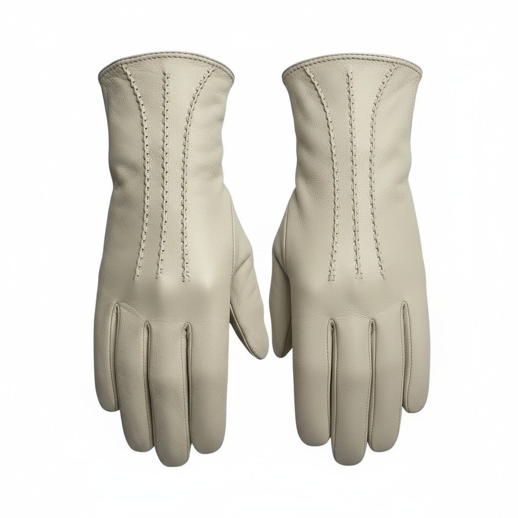 Womens Premium Quality Real Soft Leather Gloves Lined Winter Warm Gift Boxed