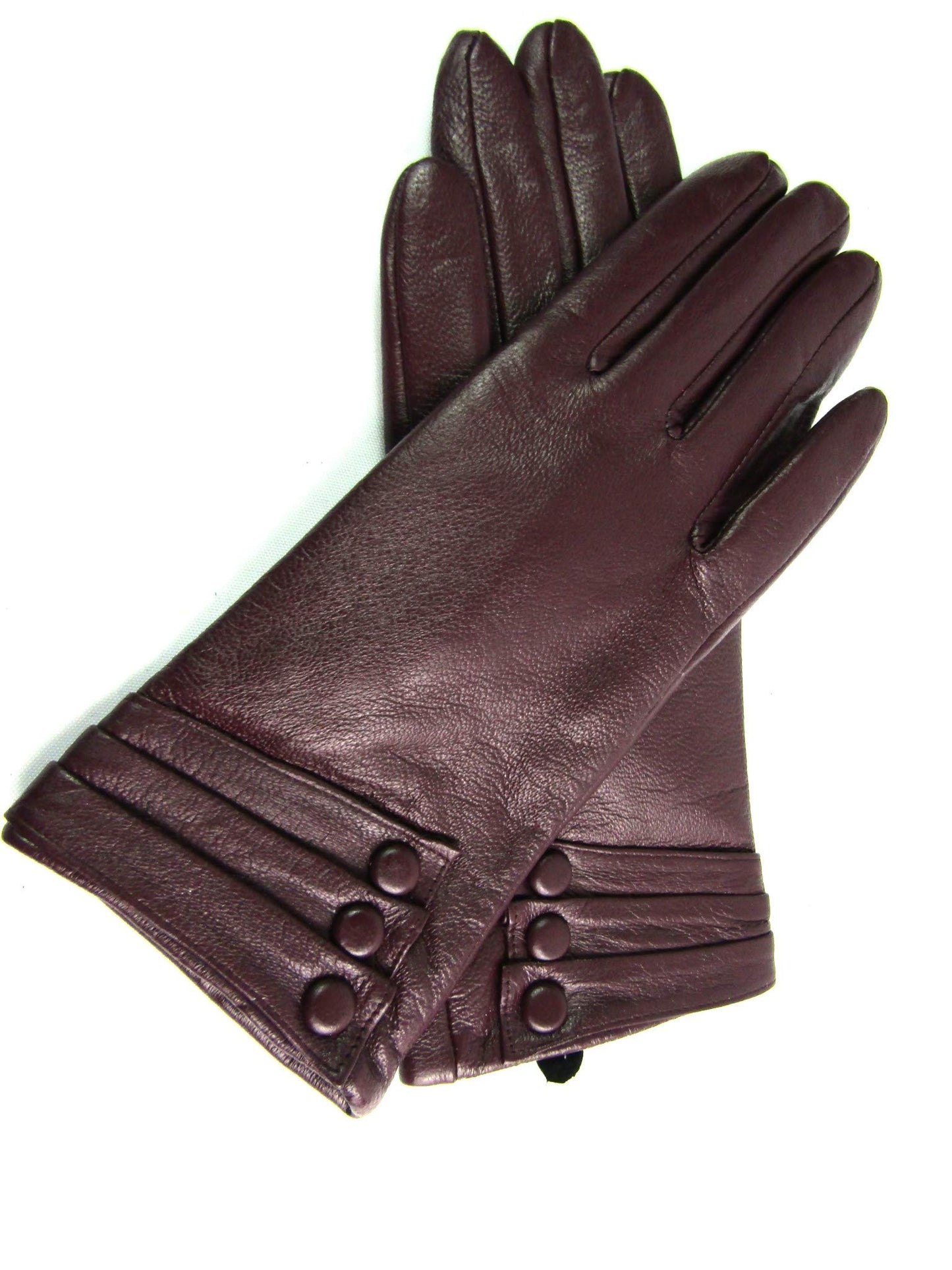 Womens Premium Genuine Leather Winter Gloves