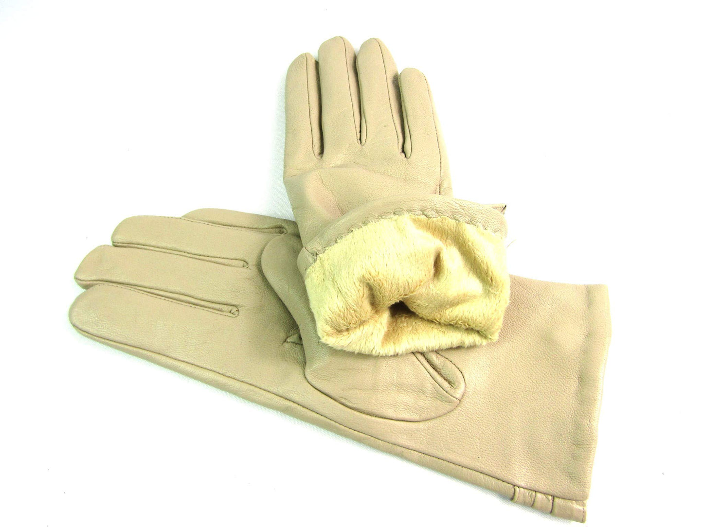 Womens Premium Genuine Leather Winter Gloves