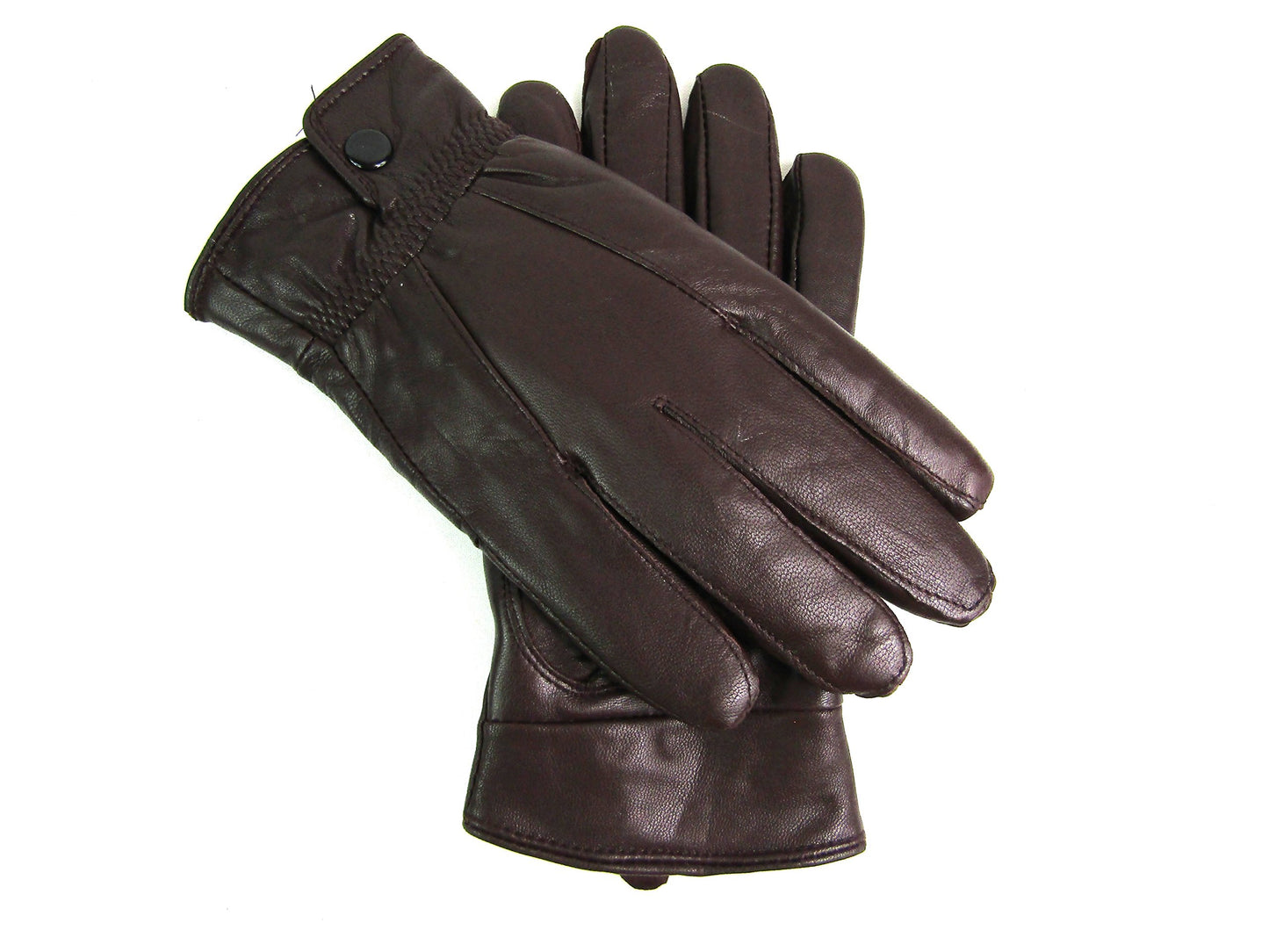 Womens Genuine Leather Gloves Fully Fleece Lined Winter Warm