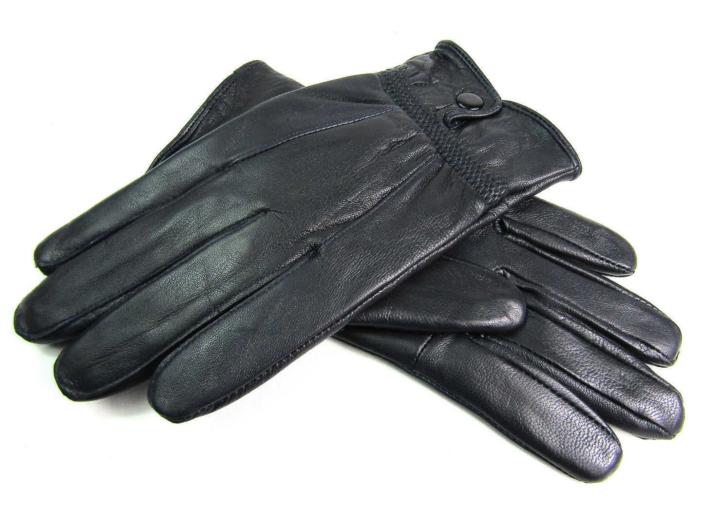 Womens Genuine Leather Gloves Fully Fleece Lined Winter Warm