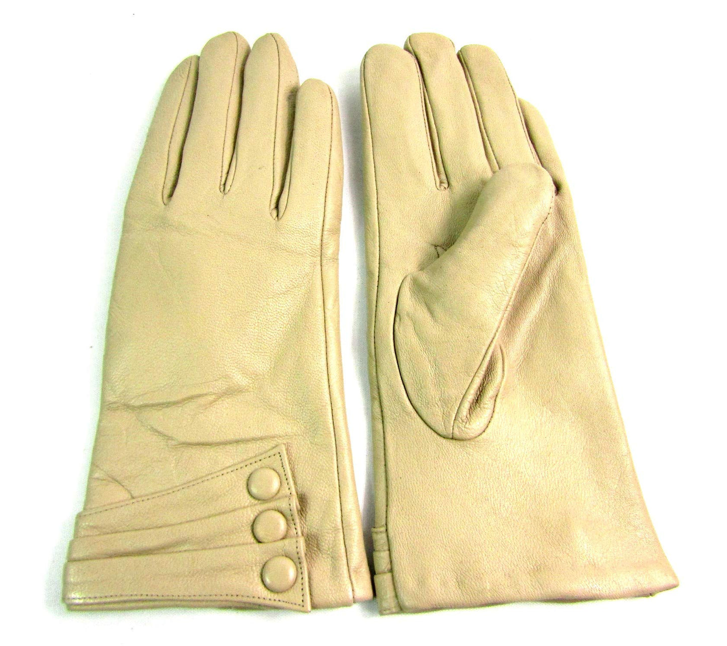 Womens Premium Genuine Leather Winter Gloves
